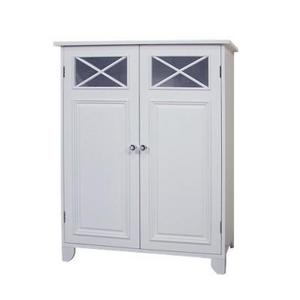 Elegant Home Fashions Dawson Floor Cabinet - White
