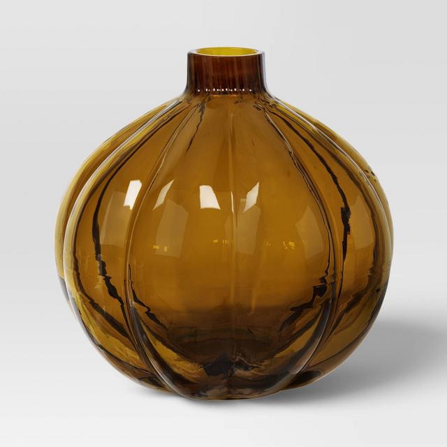 Glass Pumpkin Large - Room Essentials™