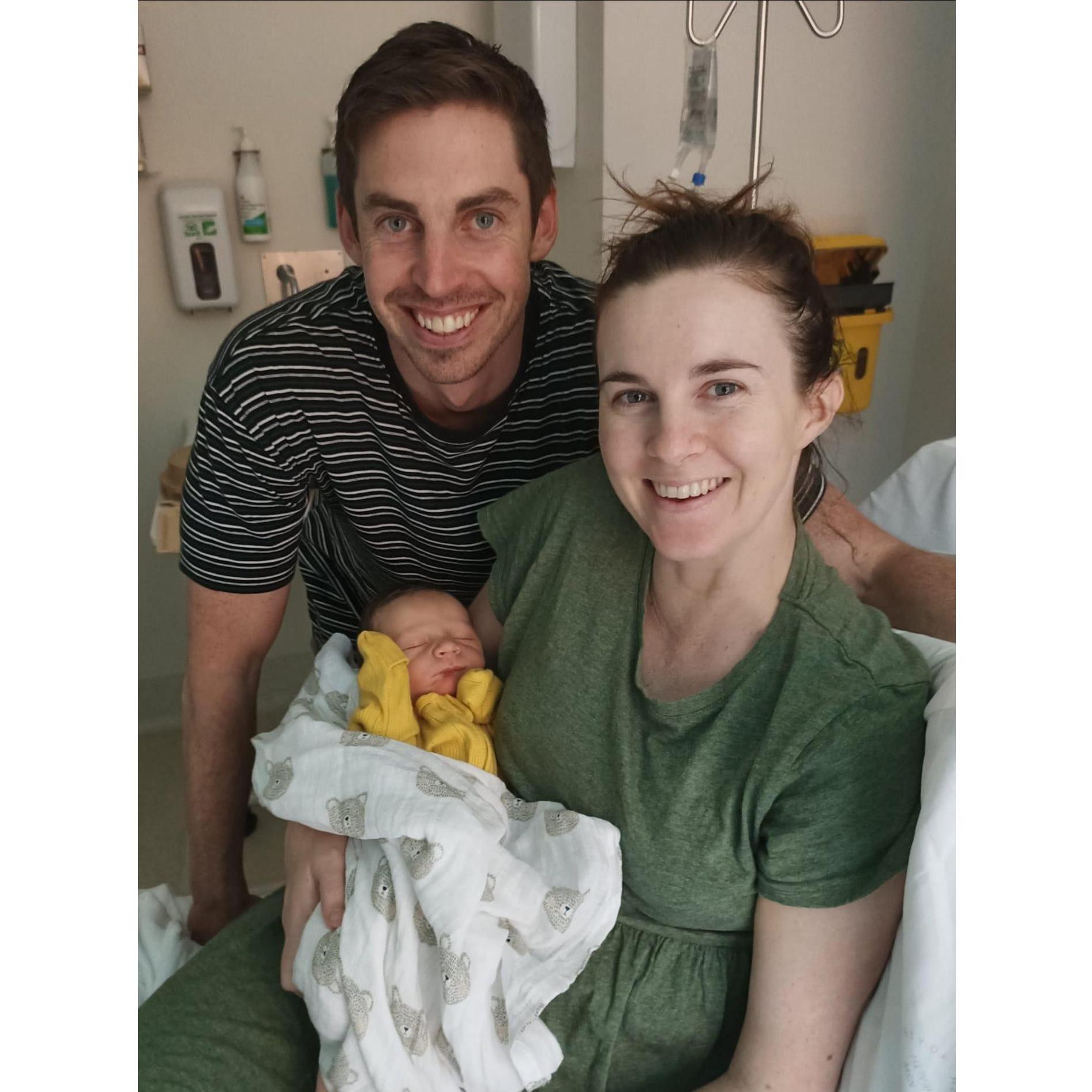 10.01.21. Fletcher James Smith entered the world.