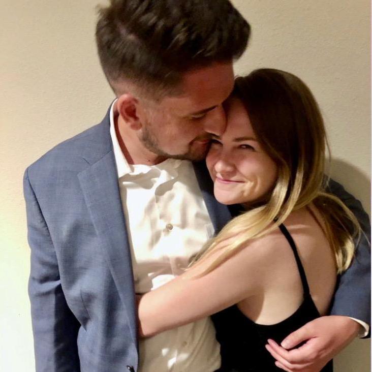 We took this photo at the last wedding we attended – we're so excited to host a wedding of our own!