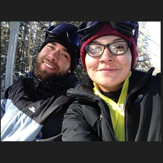 Even though I was a beginner he was patient with me and taught me how to snowboard!