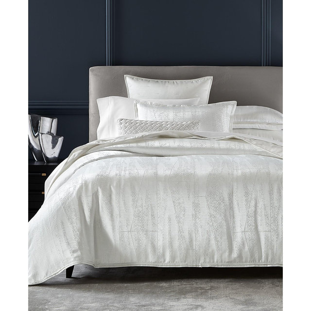 Hotel Collection Fractured Geo Duvet Cover Set, Full/Queen, Exclusively at Macy’s