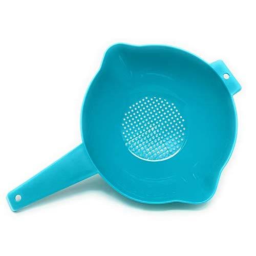 Vintage Tupperware Mint Green Aqua Large Colander