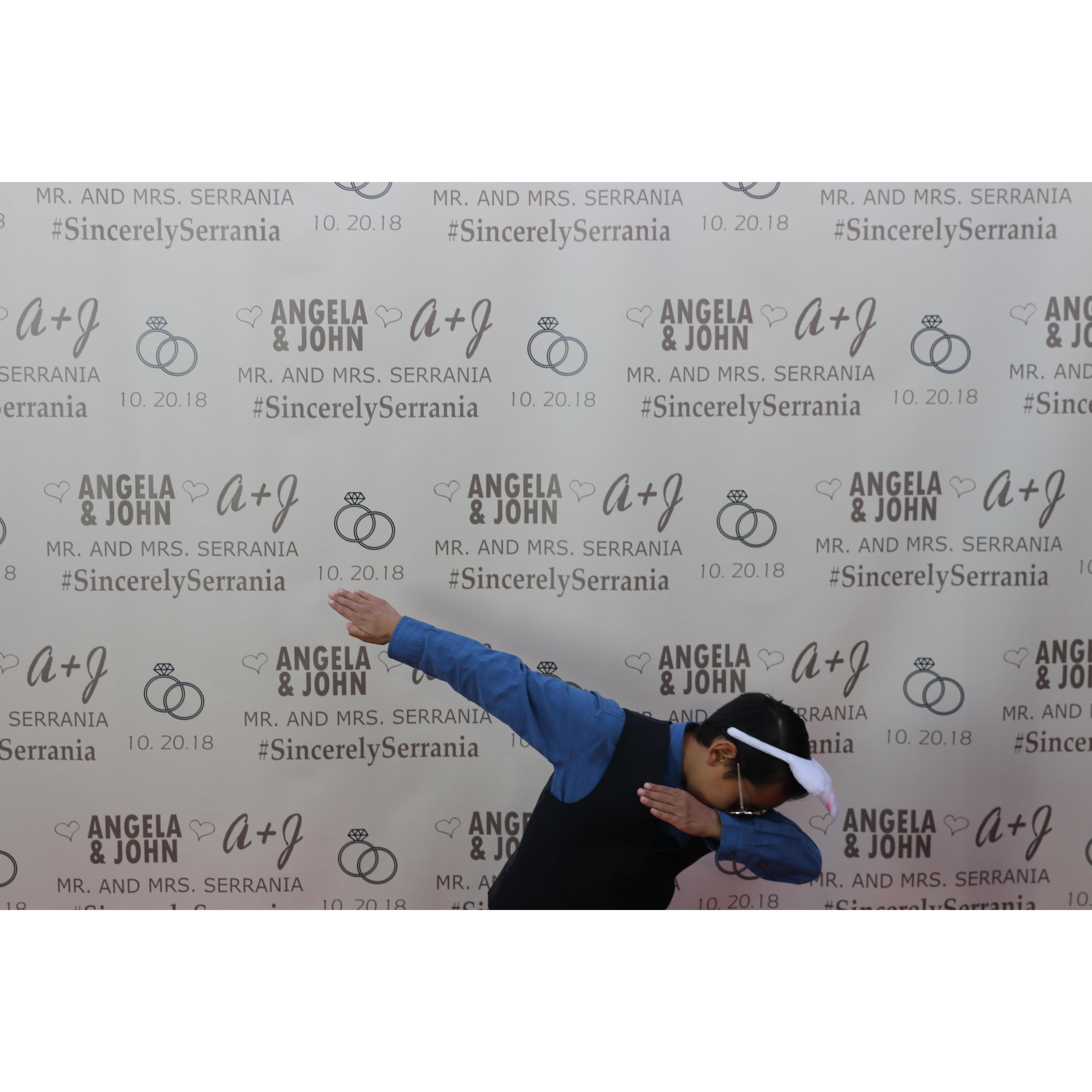Isaiah Solis, dabbing