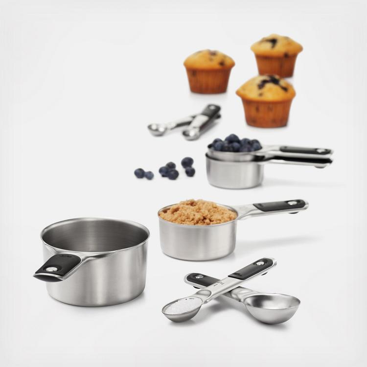 OXO Good Grips Stainless Steel, 4 Piece Measuring Cups Set