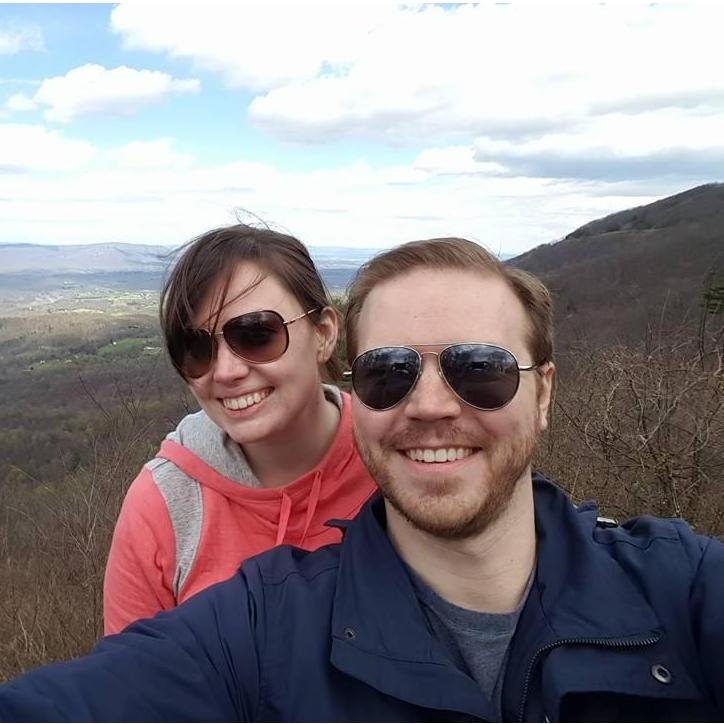 Our first hike in Shenandoah National Park in April 2016.
(It was a nearly three hour drive. Martin wore sneakers, jeans and a button-down shirt. The hike lasted 20 minutes.)