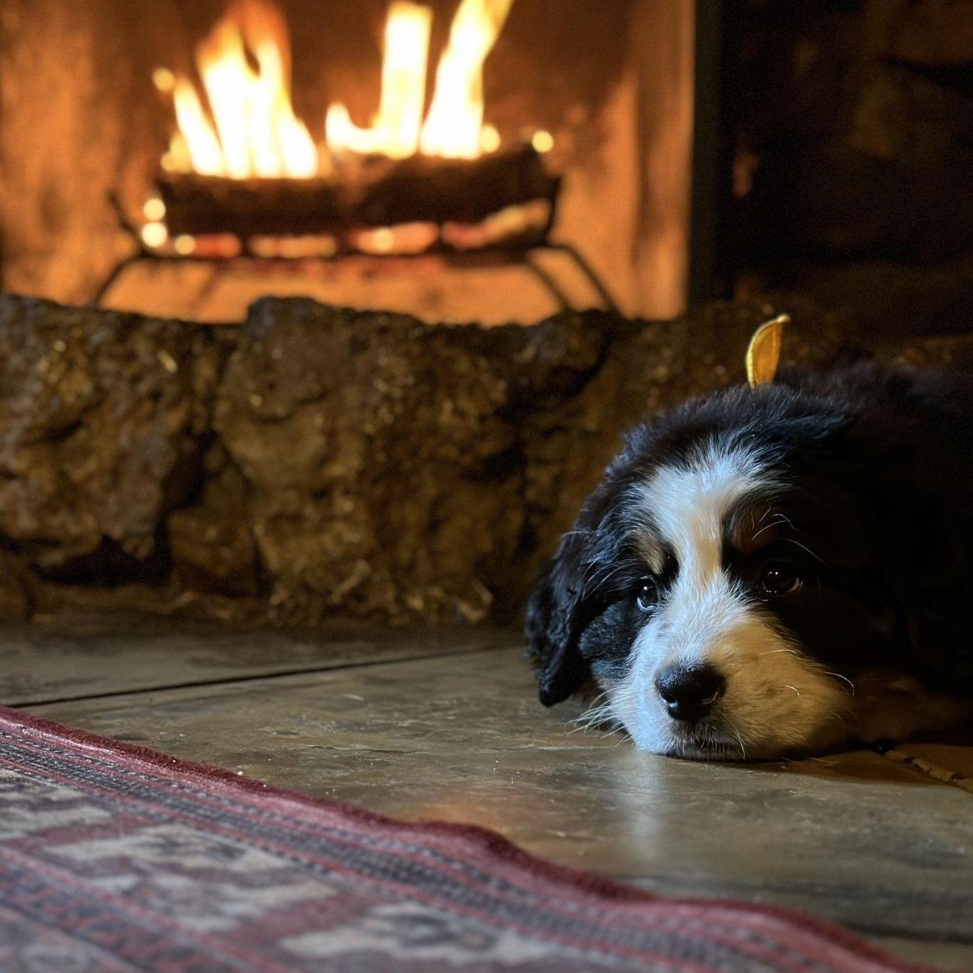 Azula on our "mini-moon" (2023)