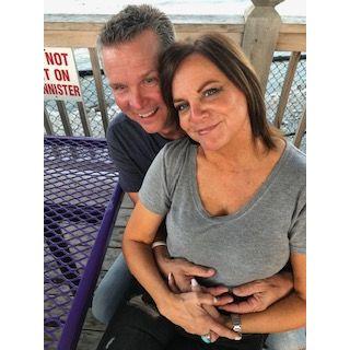 Our first date, our first picture together.