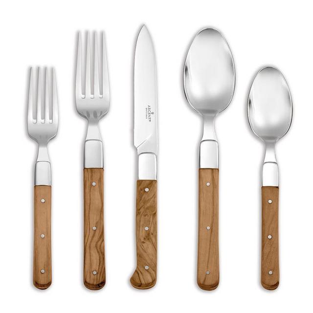Lynden Olive Wood Flatware, Set of 5