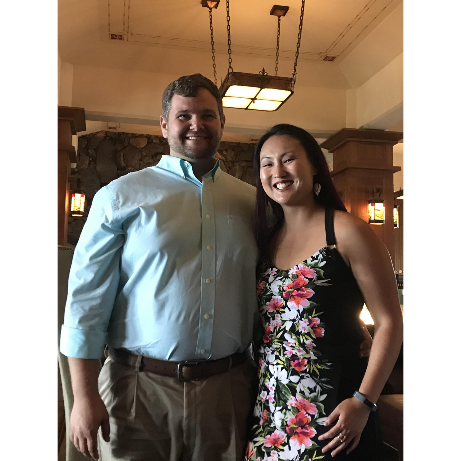 Getting fancy at the Grove Park Inn!