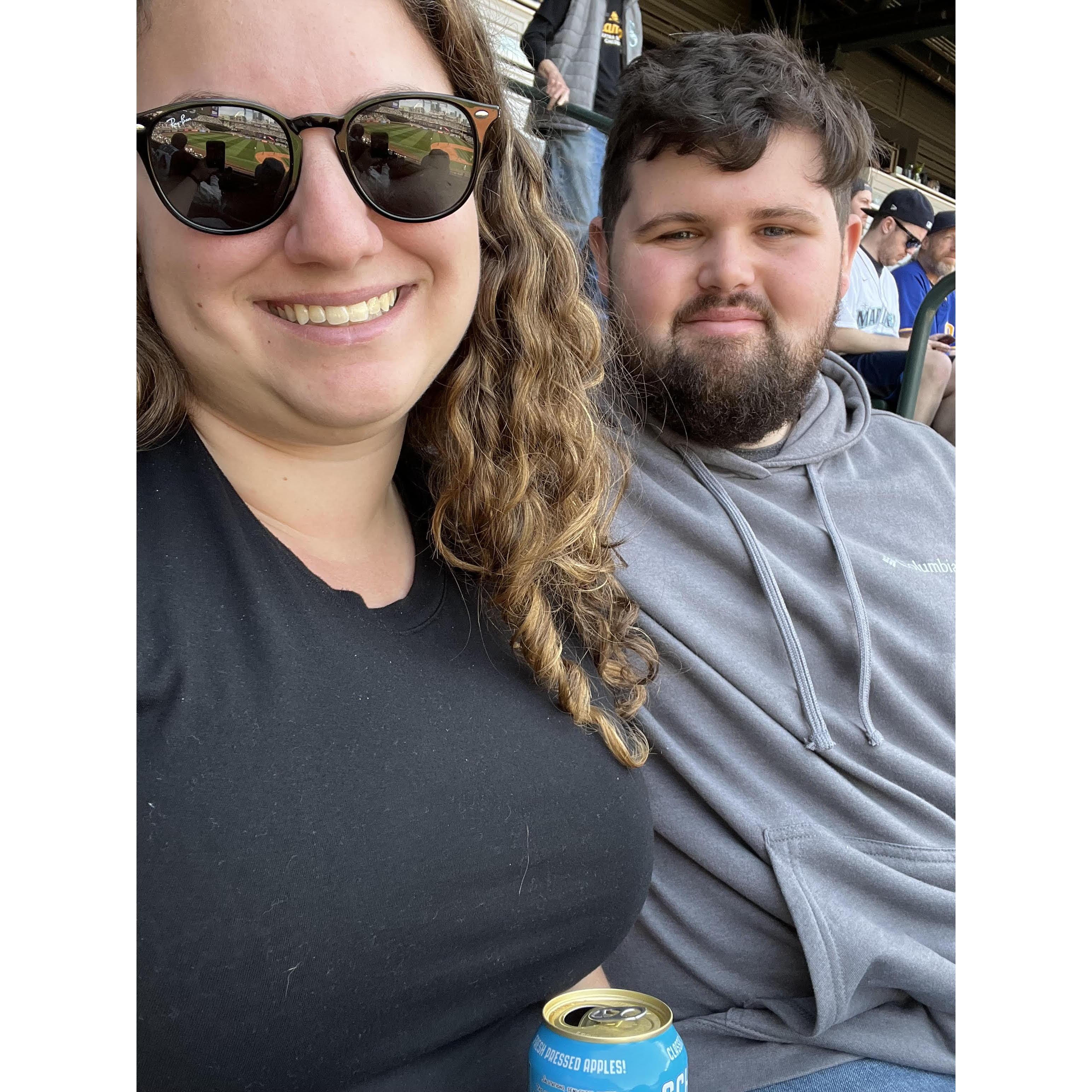 Seattle Mariners game at TMobile Park. April 2022