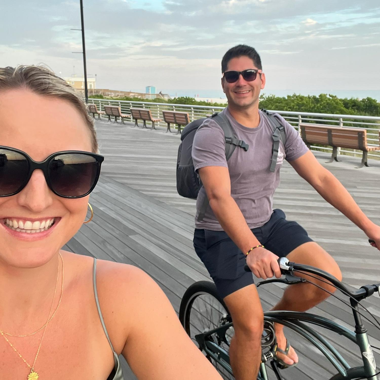 Biking in Long Beach