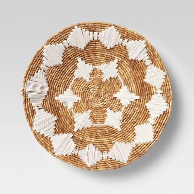 21" x 2.5" Extra Large Woven Banana Wall Decor Natural - Opalhouse™