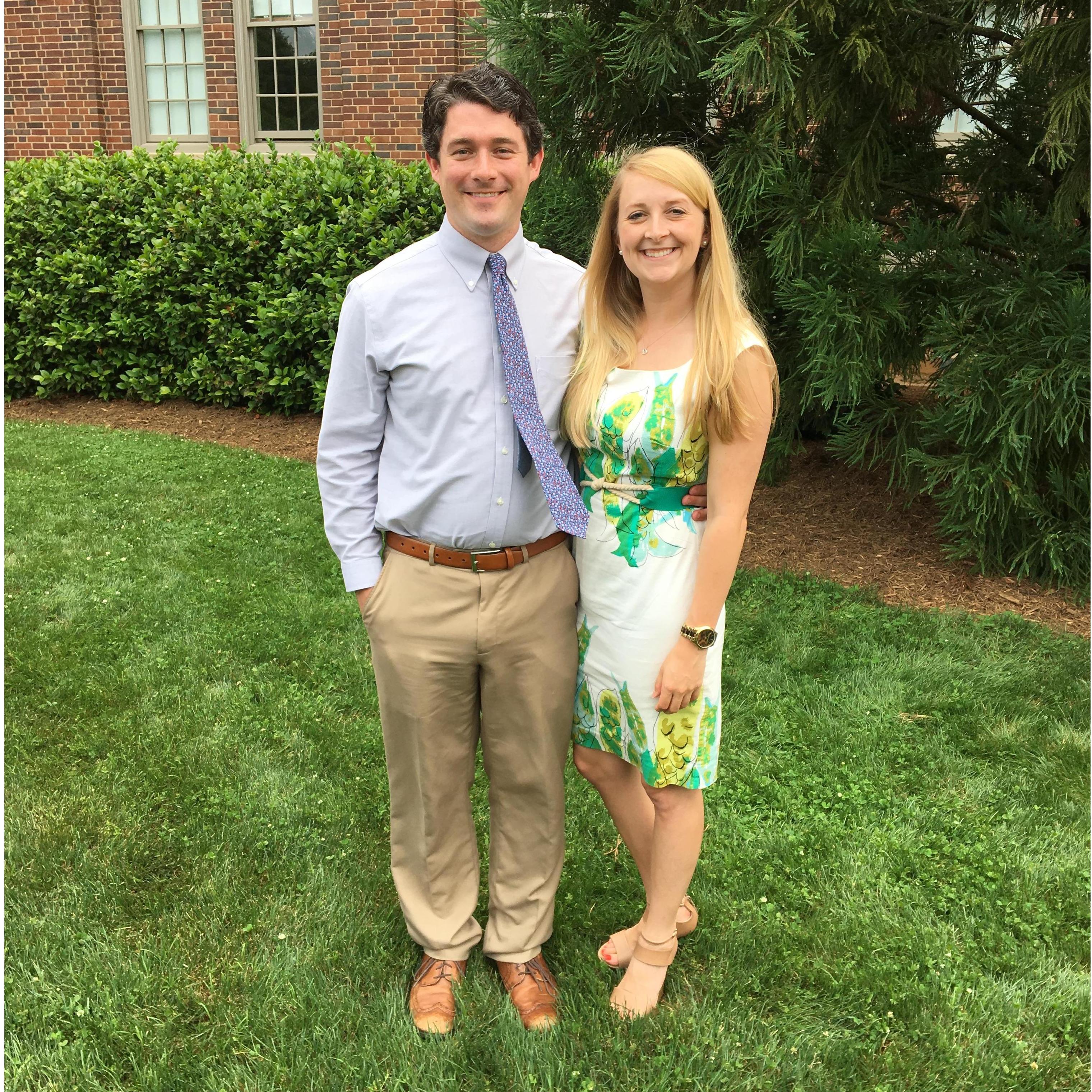 Lauren's Davidson graduation, 5.21.17