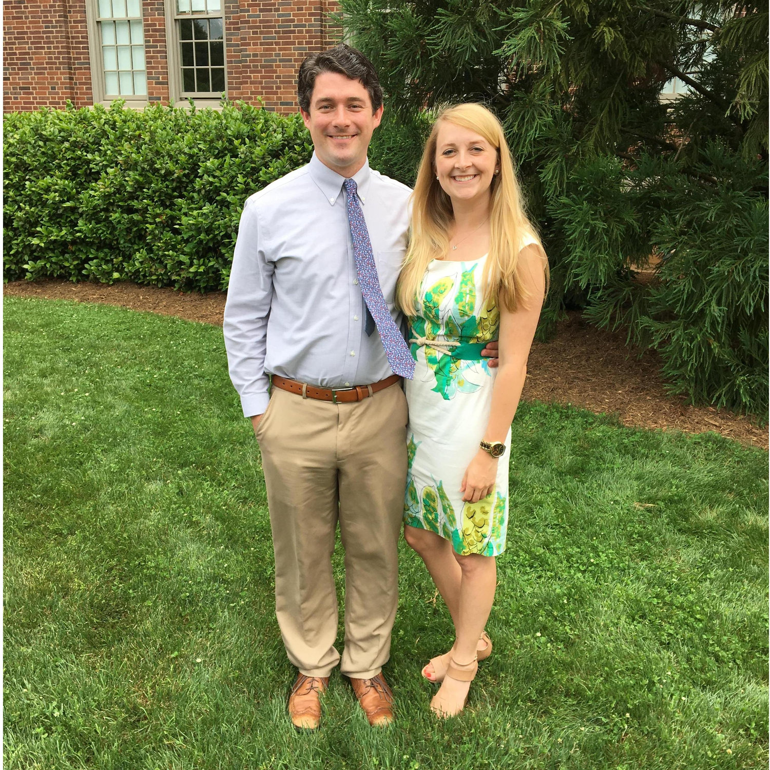 Lauren's Davidson graduation, 5.21.17