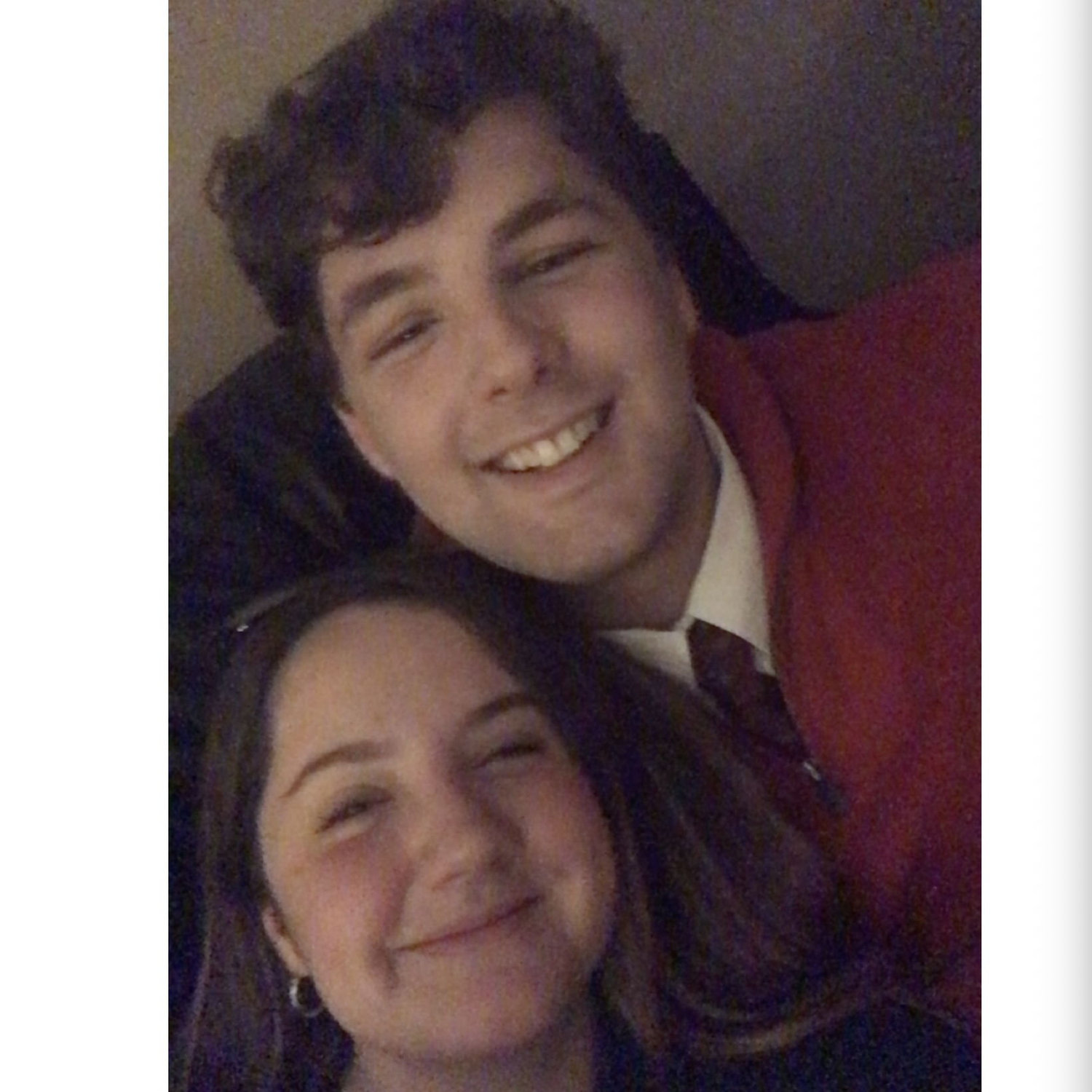 This is the first photo we have together. It was Halloween 2020 and the start of us talking and eventually dating a couple months later