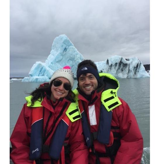 Visiting the glaciers in Iceland
