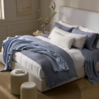 Organic Waffle Bed Blanket