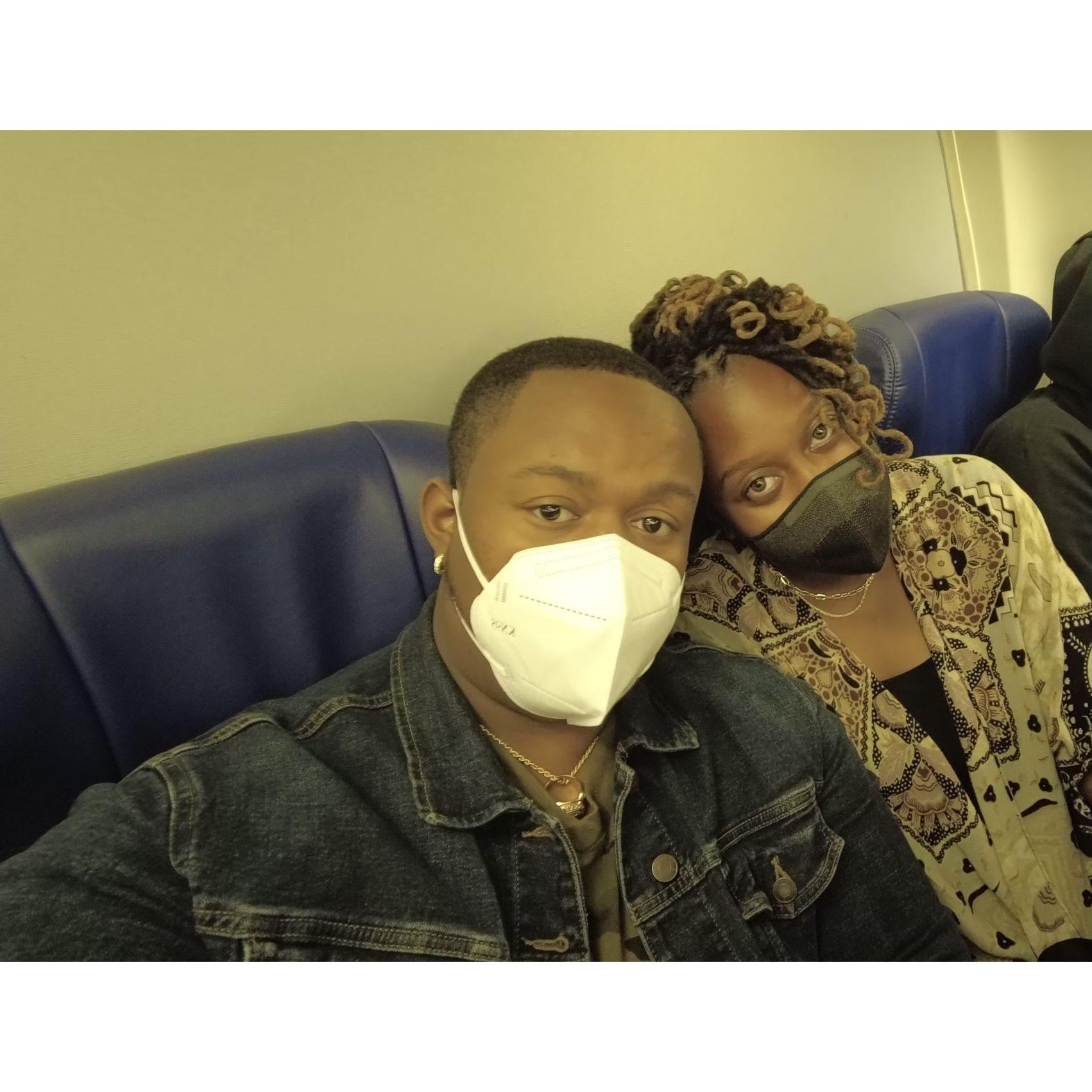 First flight together
