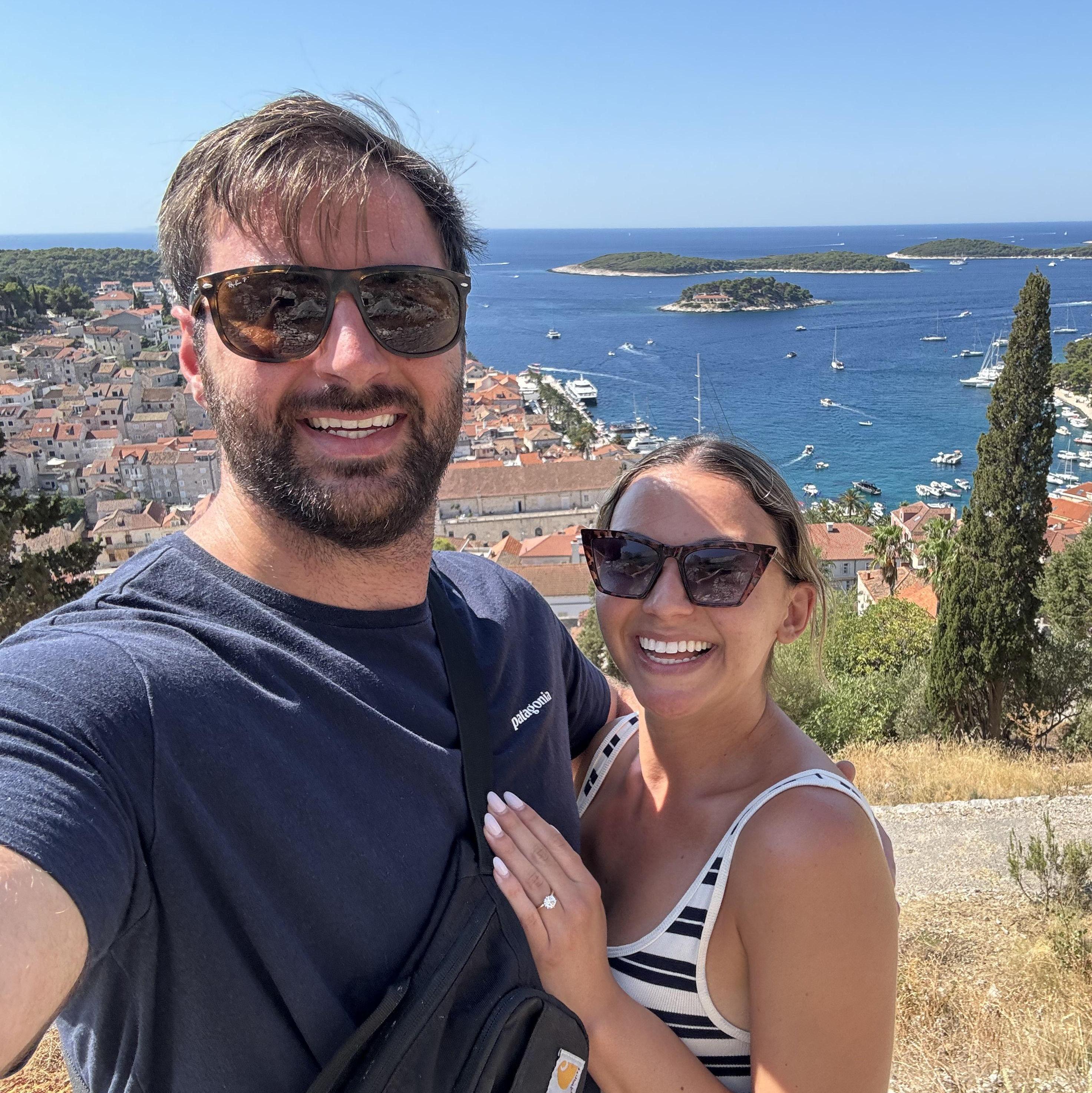 Celebrating our engagement :)