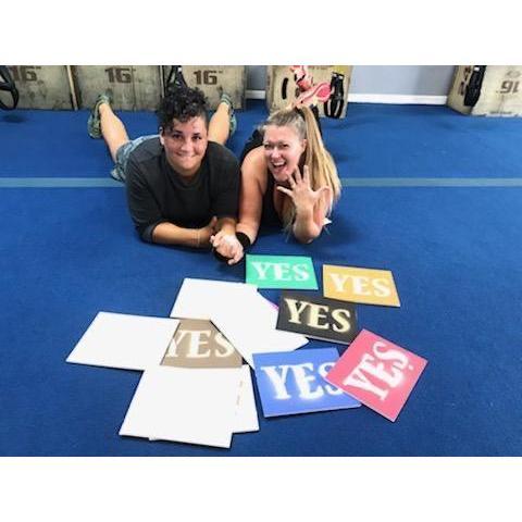 I said YES!!!