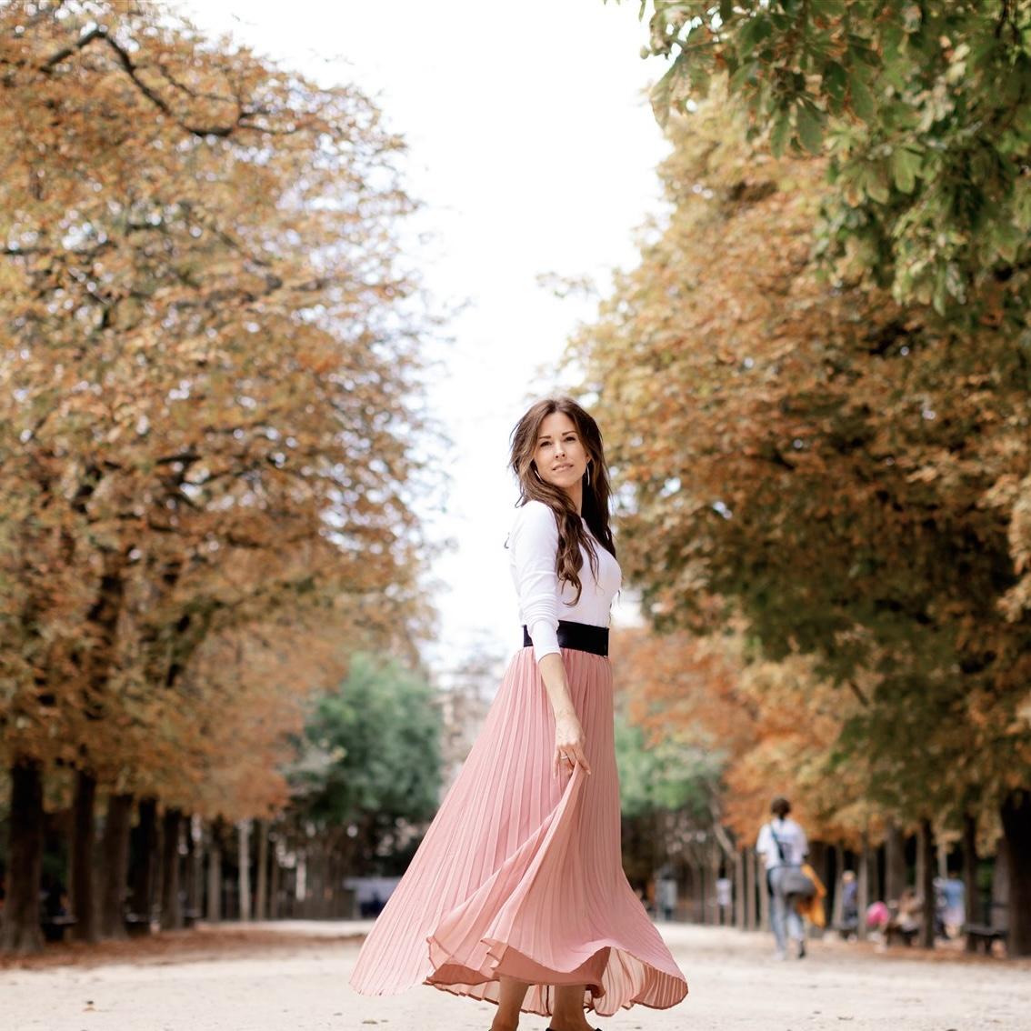 Rebecca in Luxembourg Garden
