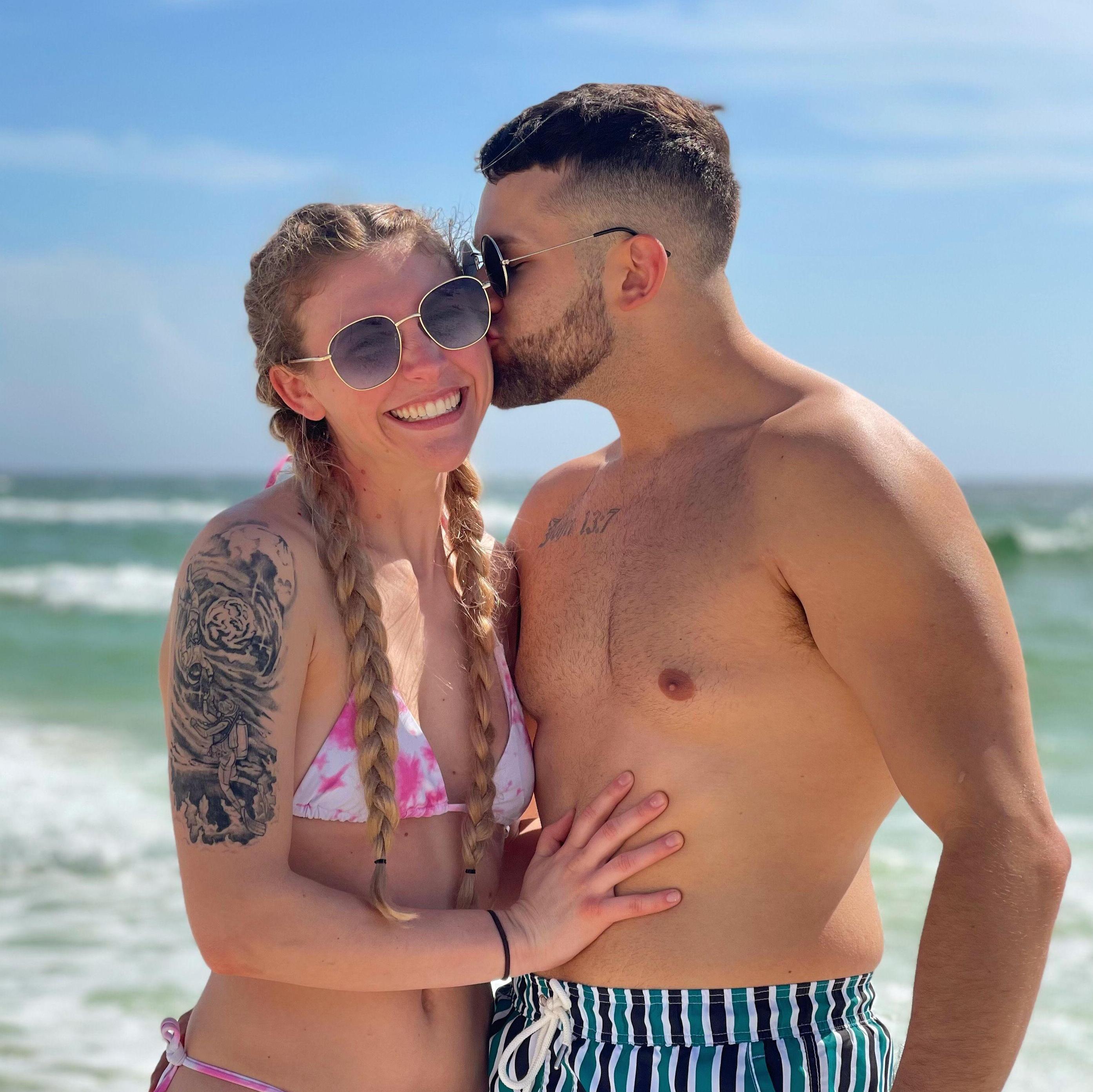 Our first trip together- spring break March 2021. Little did we know we would end up living in the same state as an engaged couple the following year!