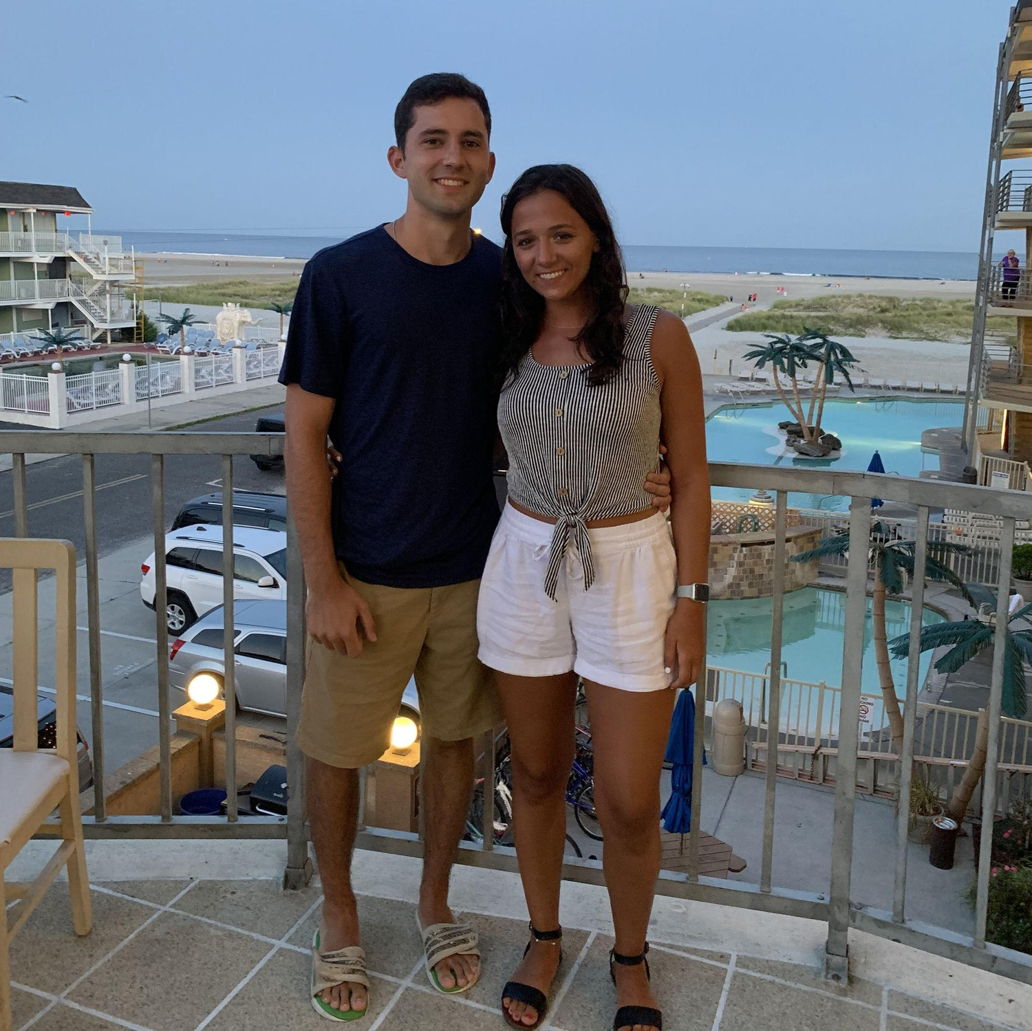 2019: Our first Wildwood vacation together!