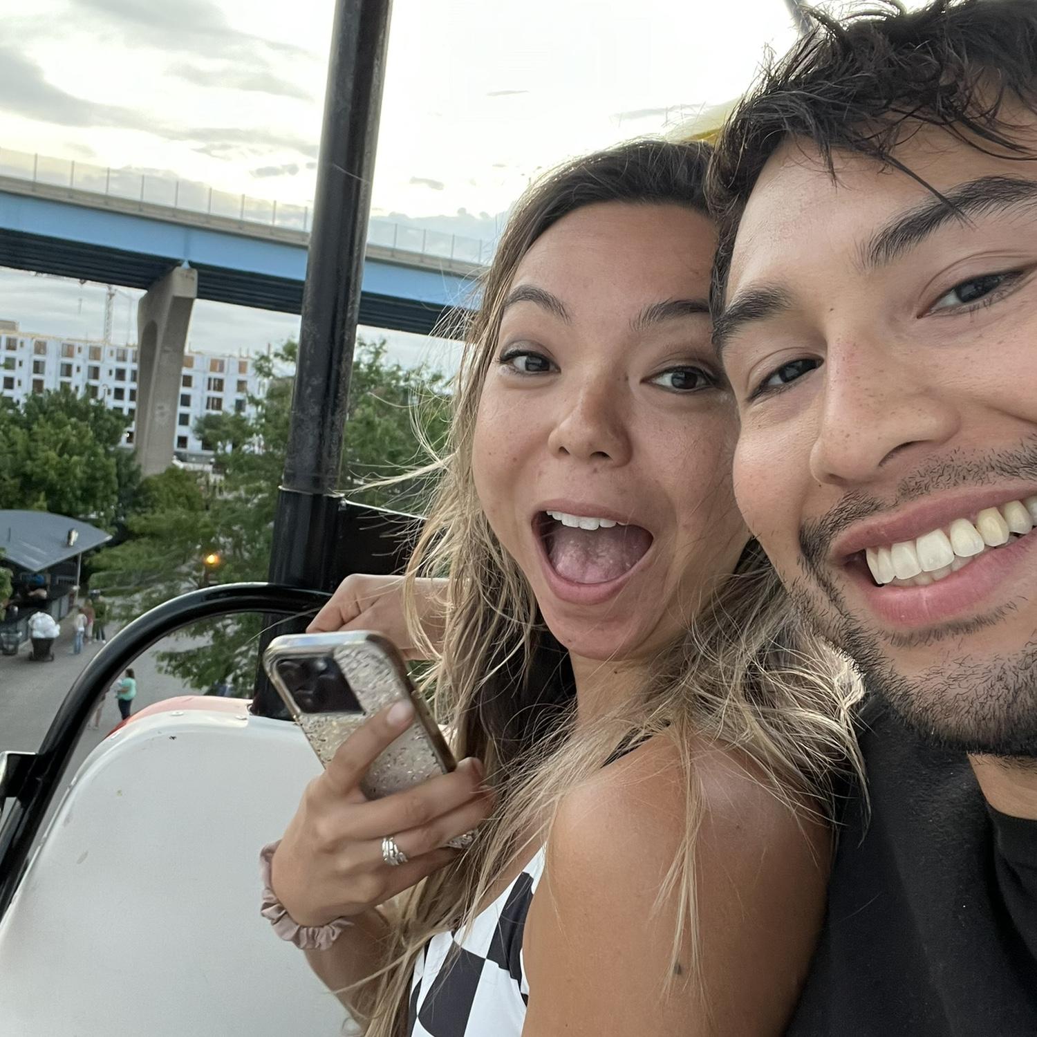 They continue to go on to concerts while dating.  Here was Summerfest 2024 where they saw one of their favorite bands, Taking Back Sunday.