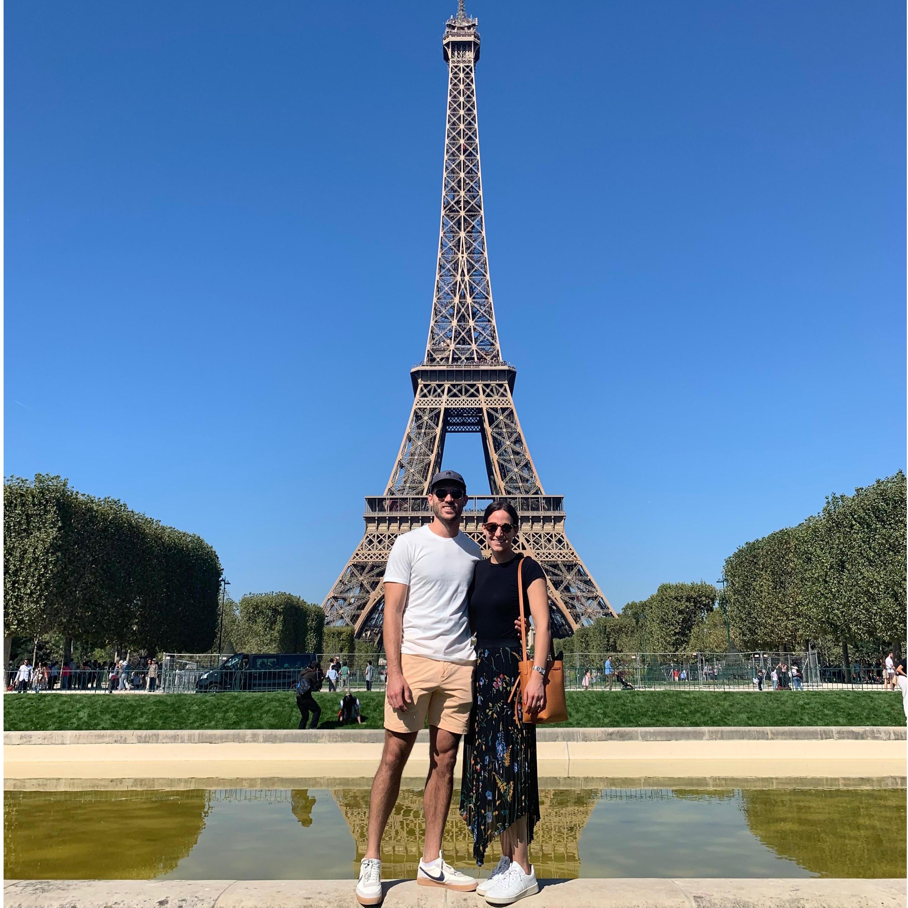 From when we went to France