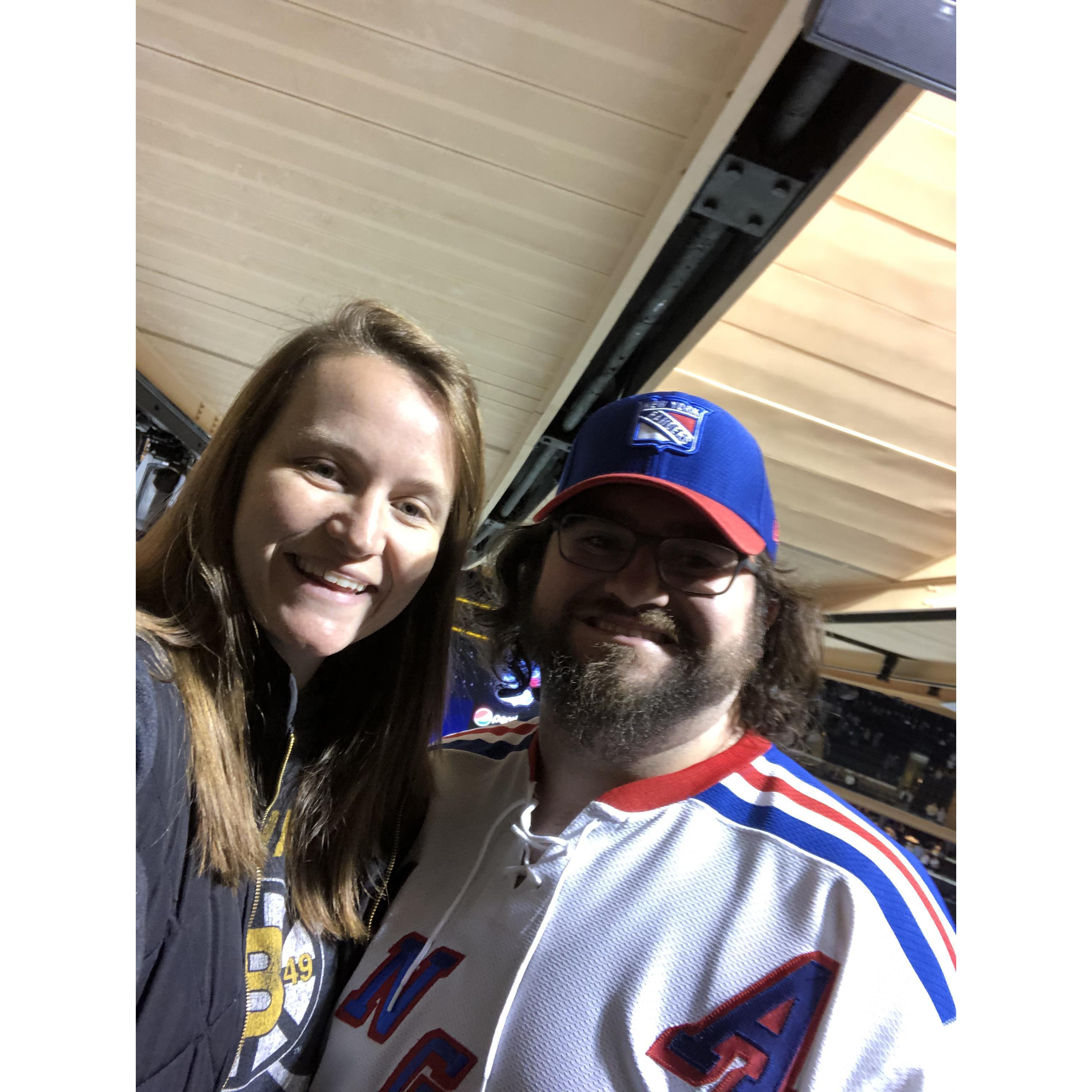 Bruins Win vs Rangers @ Madison Square Garden