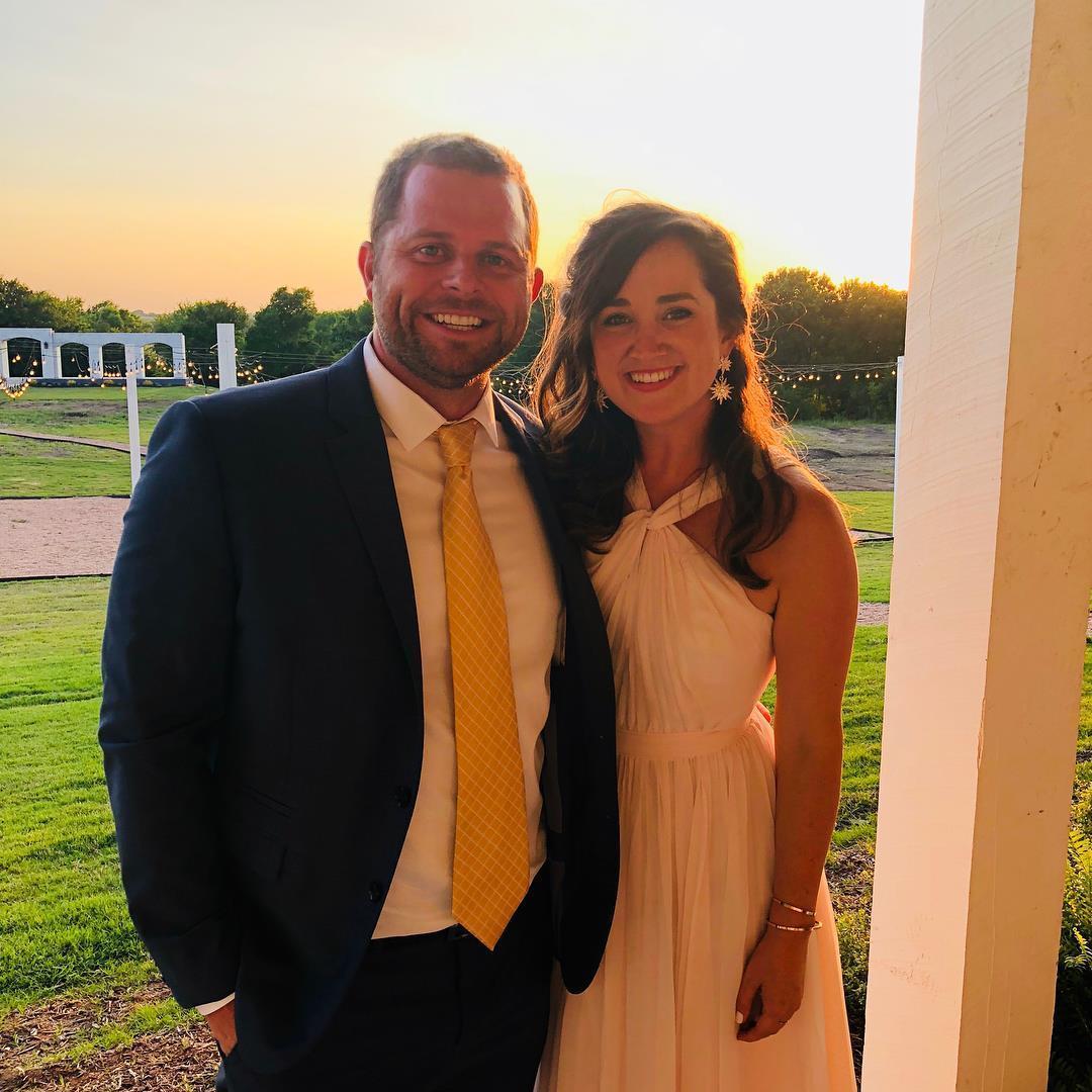 This is us at Jordan and Dani's wedding near Dallas, TX