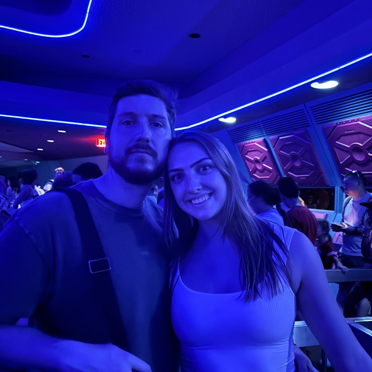 On our Disney trip