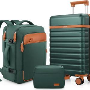 Pack up the adventure! Help him travel in style with the perfect 3-piece suitcase set.