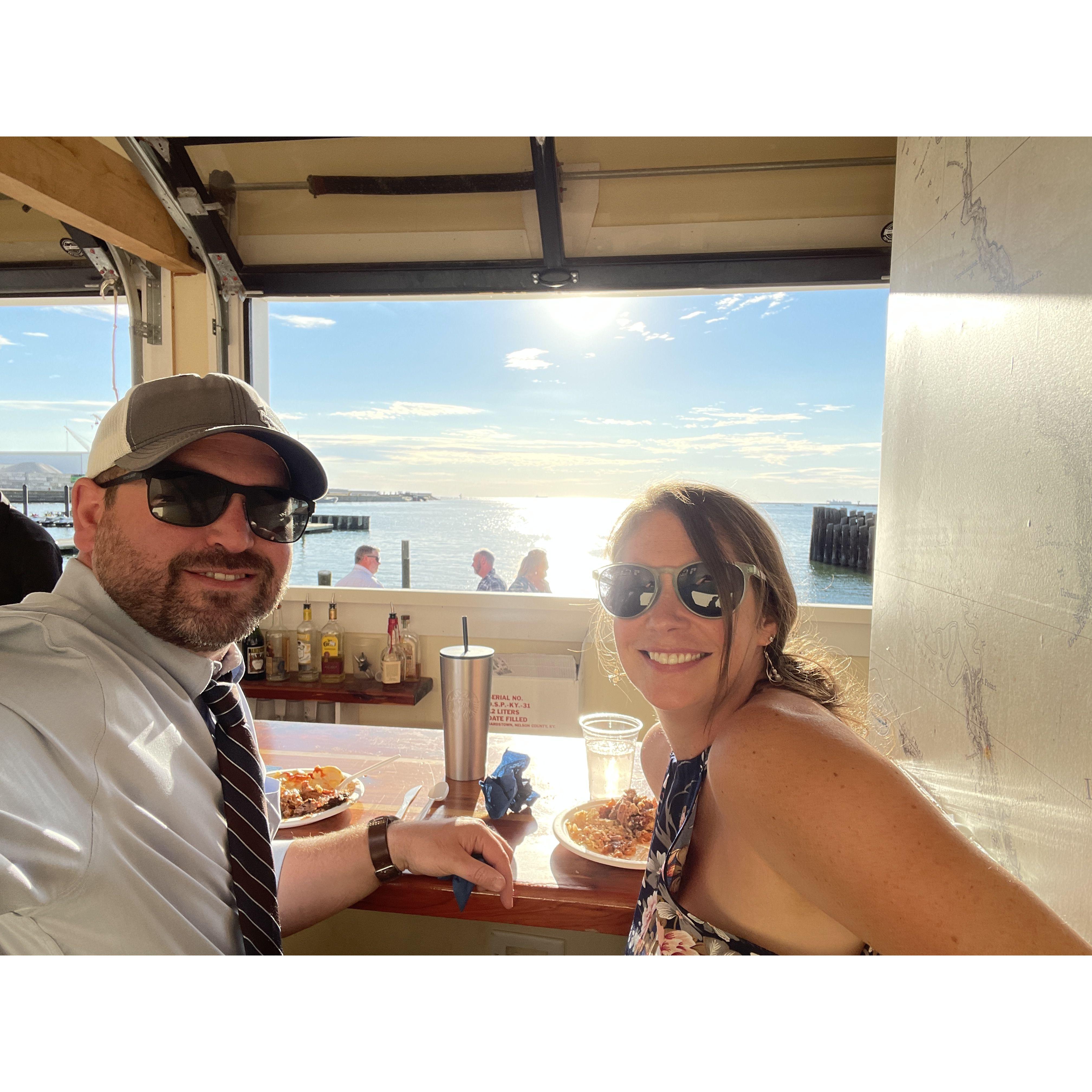 Cape Charles, VA for the Dempster wedding