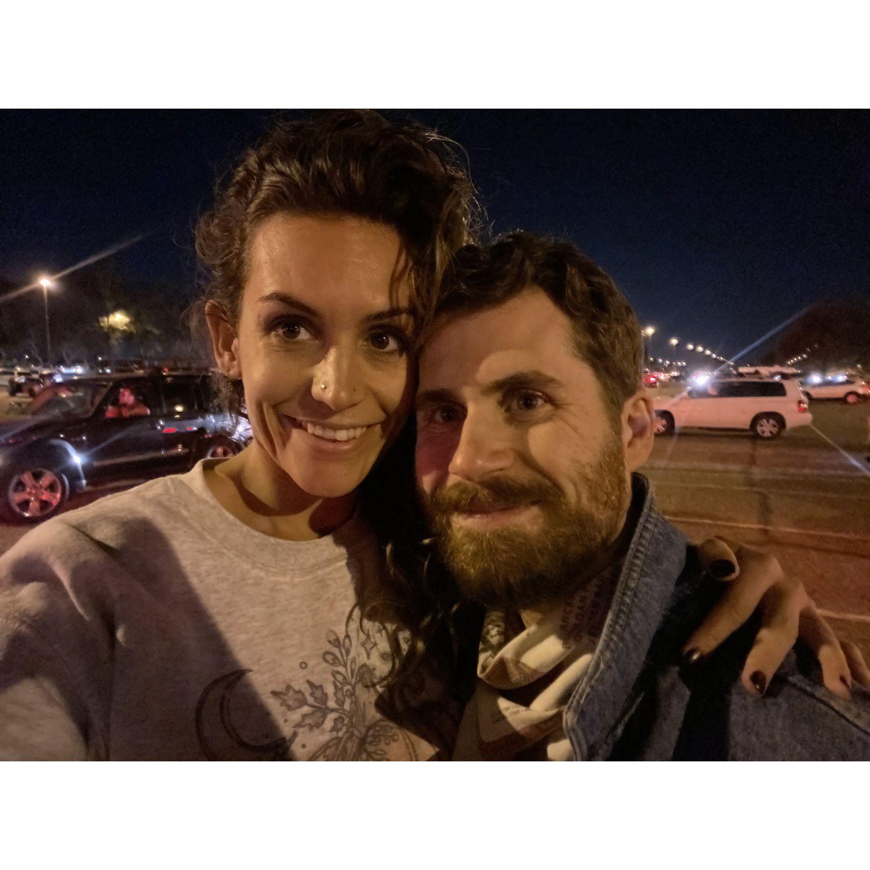 Sam's first Grateful Dead show. Phoenix, AZ. October 2021.