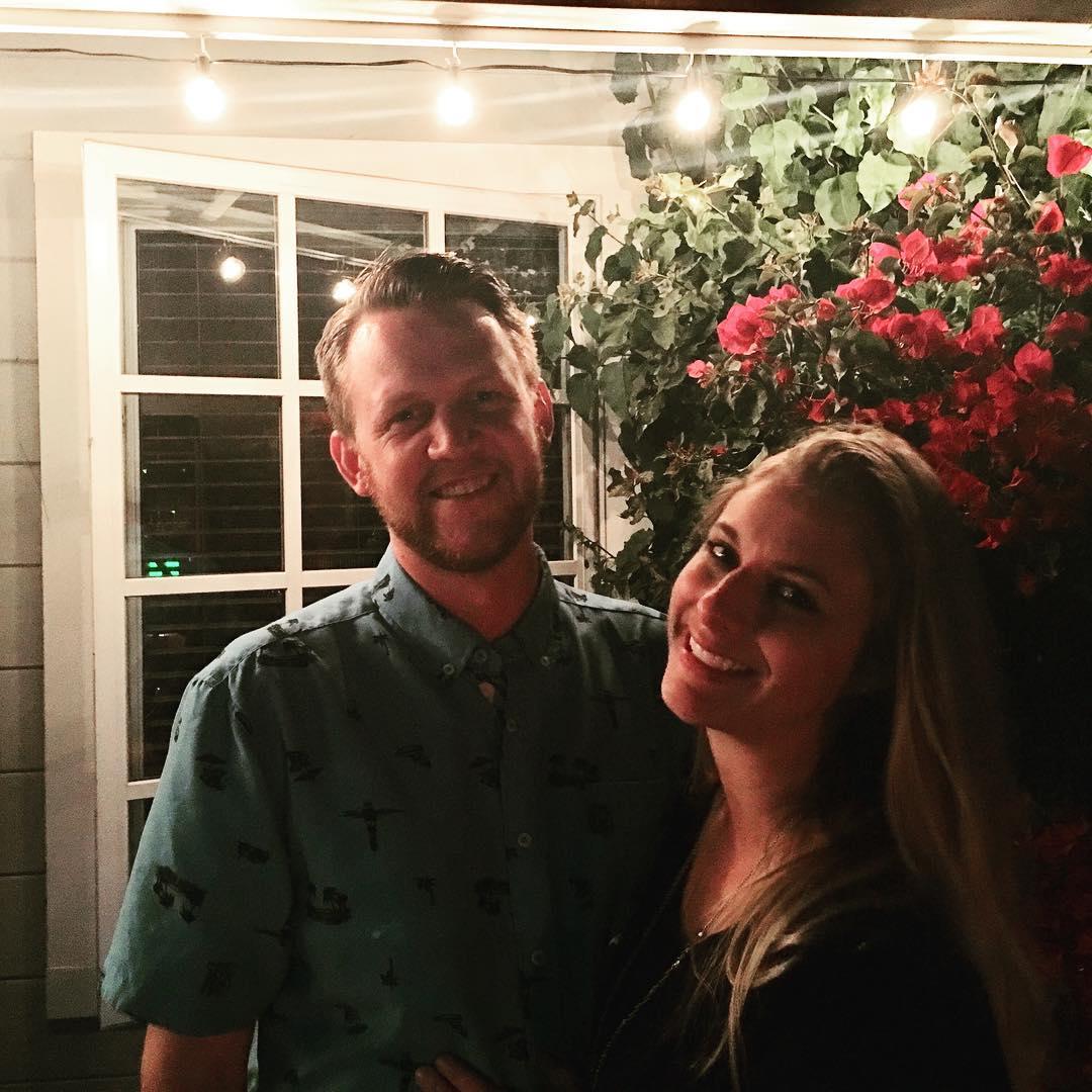 Our first family event together, and where Anna let the "L" word slip... Evan reciprocated.