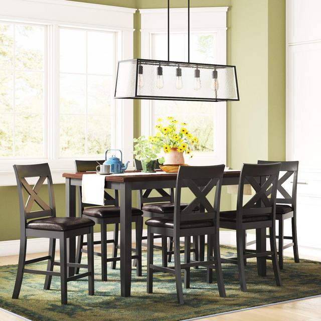 Nadine 6 - Person Counter Height Dining Set