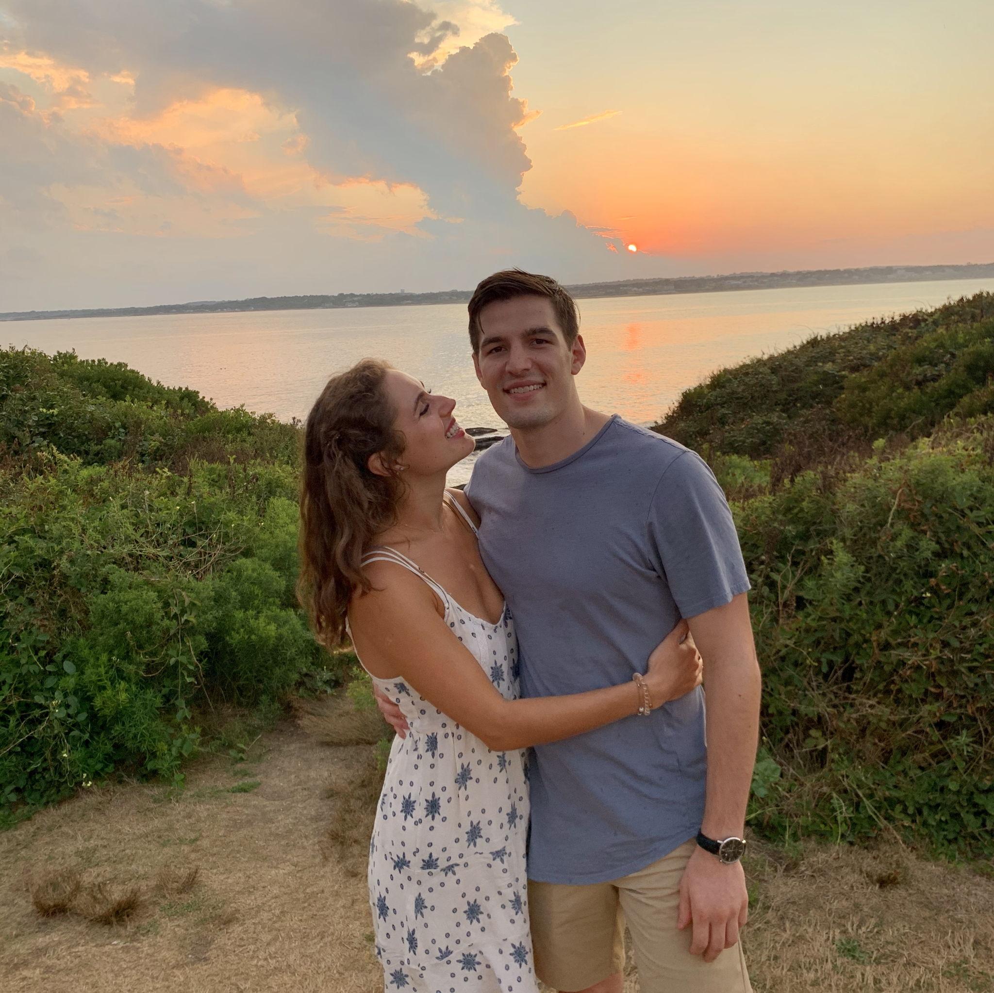 Kaitlyn gets notice she can return to Brown to finish her senior year virtually, so Christian drives her to RI. They don't know when they will see each other next due to very strict COVID regulations.