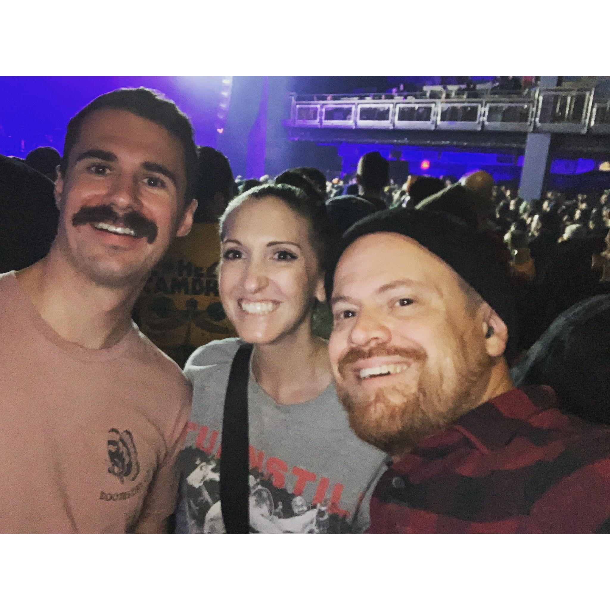 Thrice - Illusion of Safety tour with Nick (bridesman)