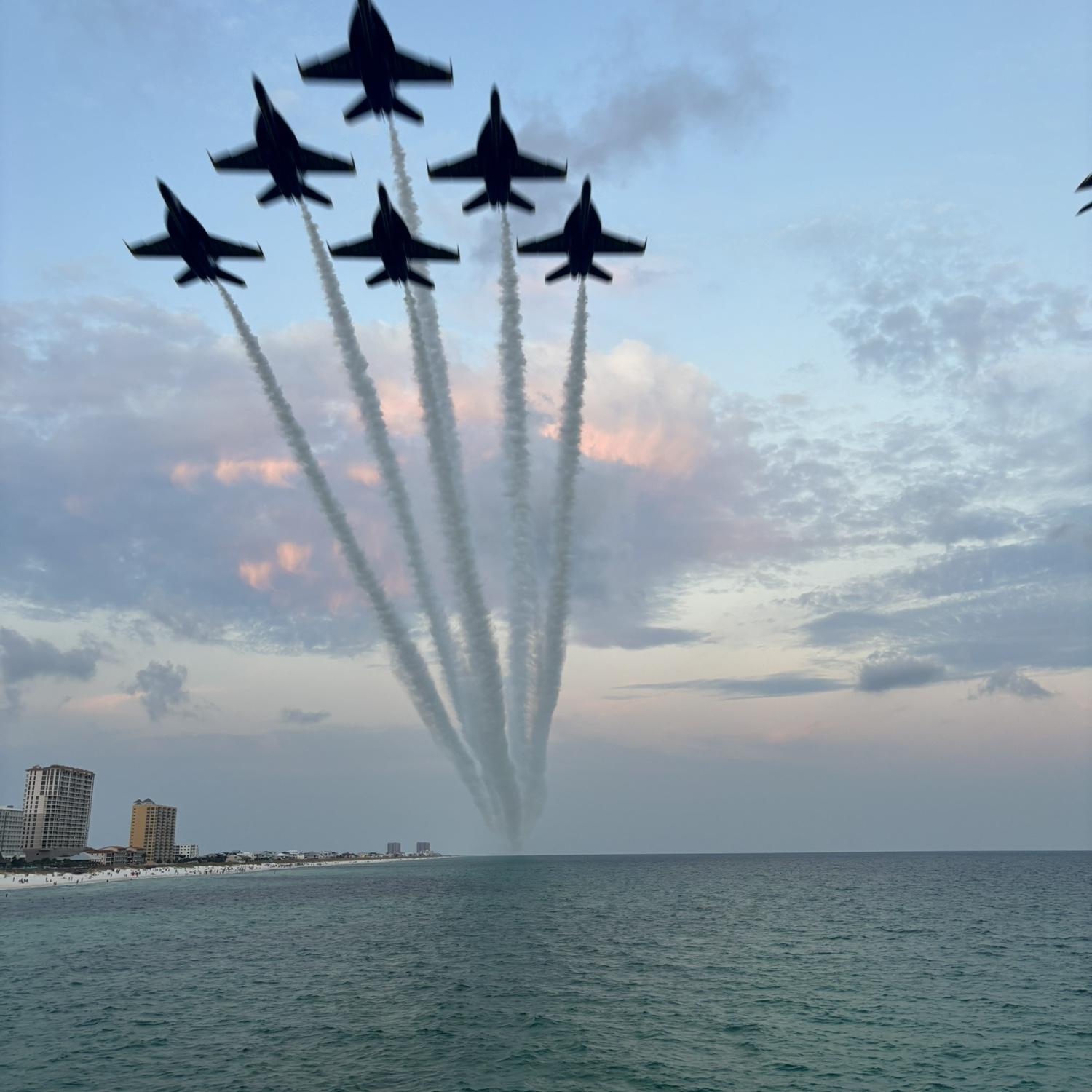 Blue Angels! Or Blue Angles as Brendon has called them