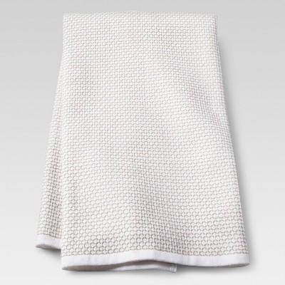 White Zig Zag Kitchen Towel - Threshold™