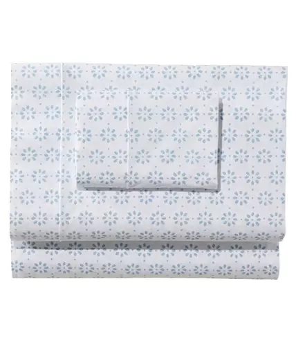 Sunwashed Percale Sheet Collection, Print