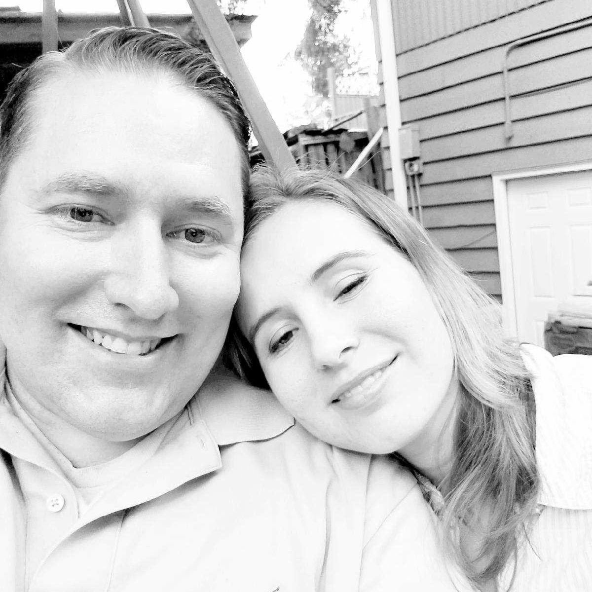 At our engagement party with the families.