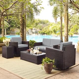 Palm Harbor 5-Piece Outdoor Wicker Conversation Set