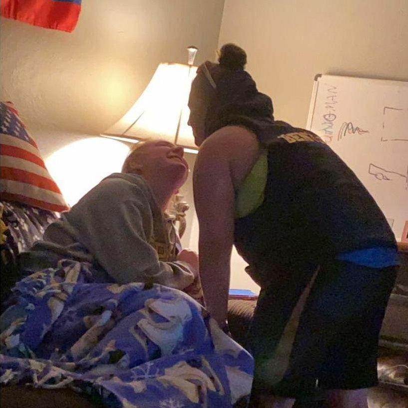 Candid moment captured by our Officiant, Nikkieo! July 2020