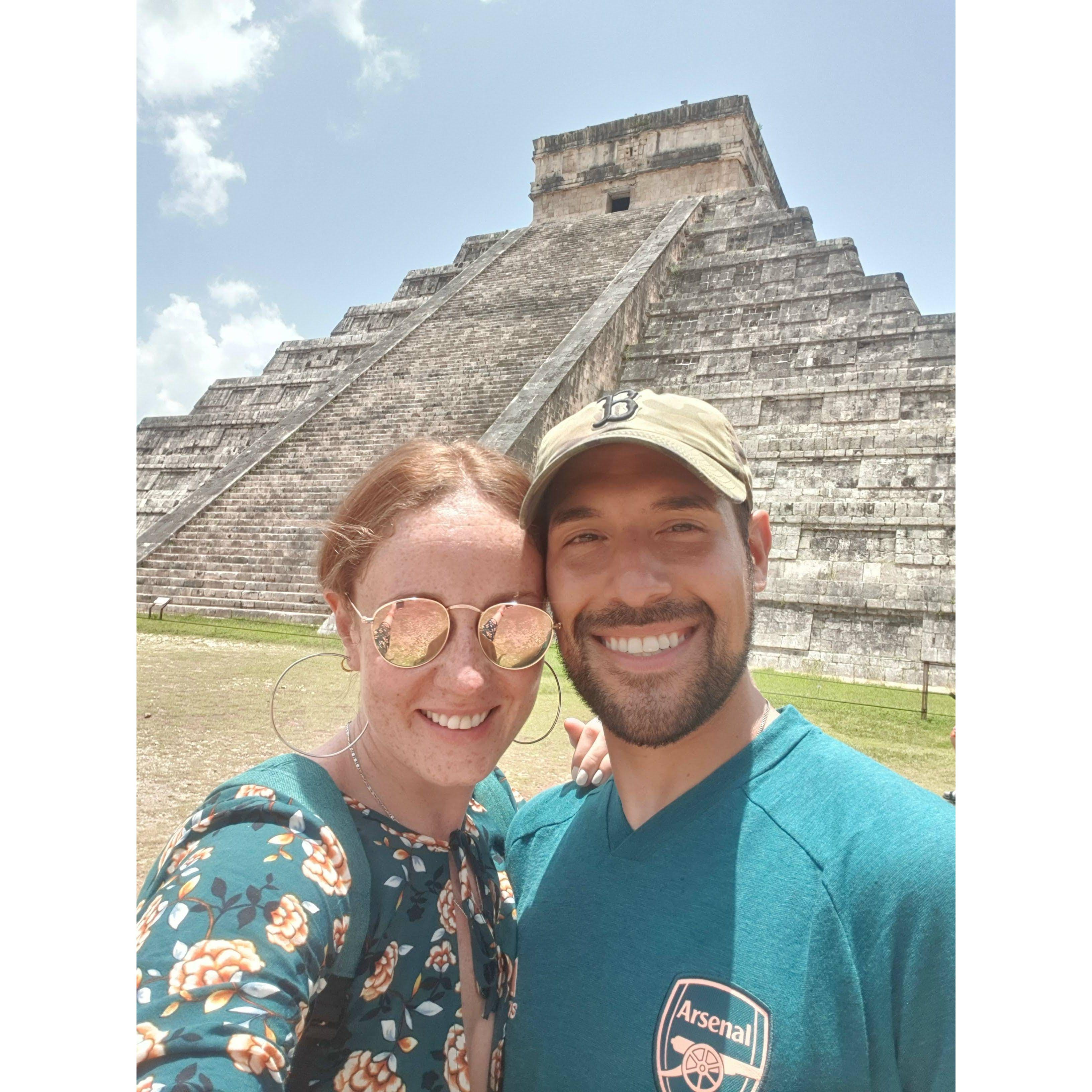 The US borders were closed.. so Mexico was the only loophole