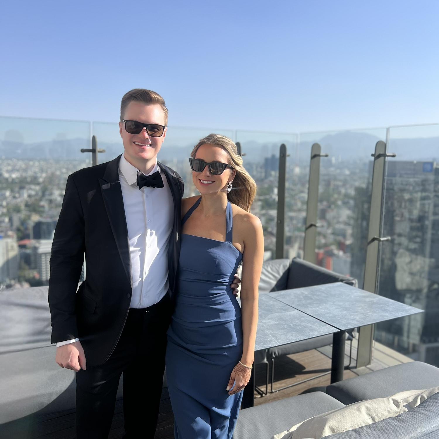 Celebrating our friends' love in the heart of Mexico City