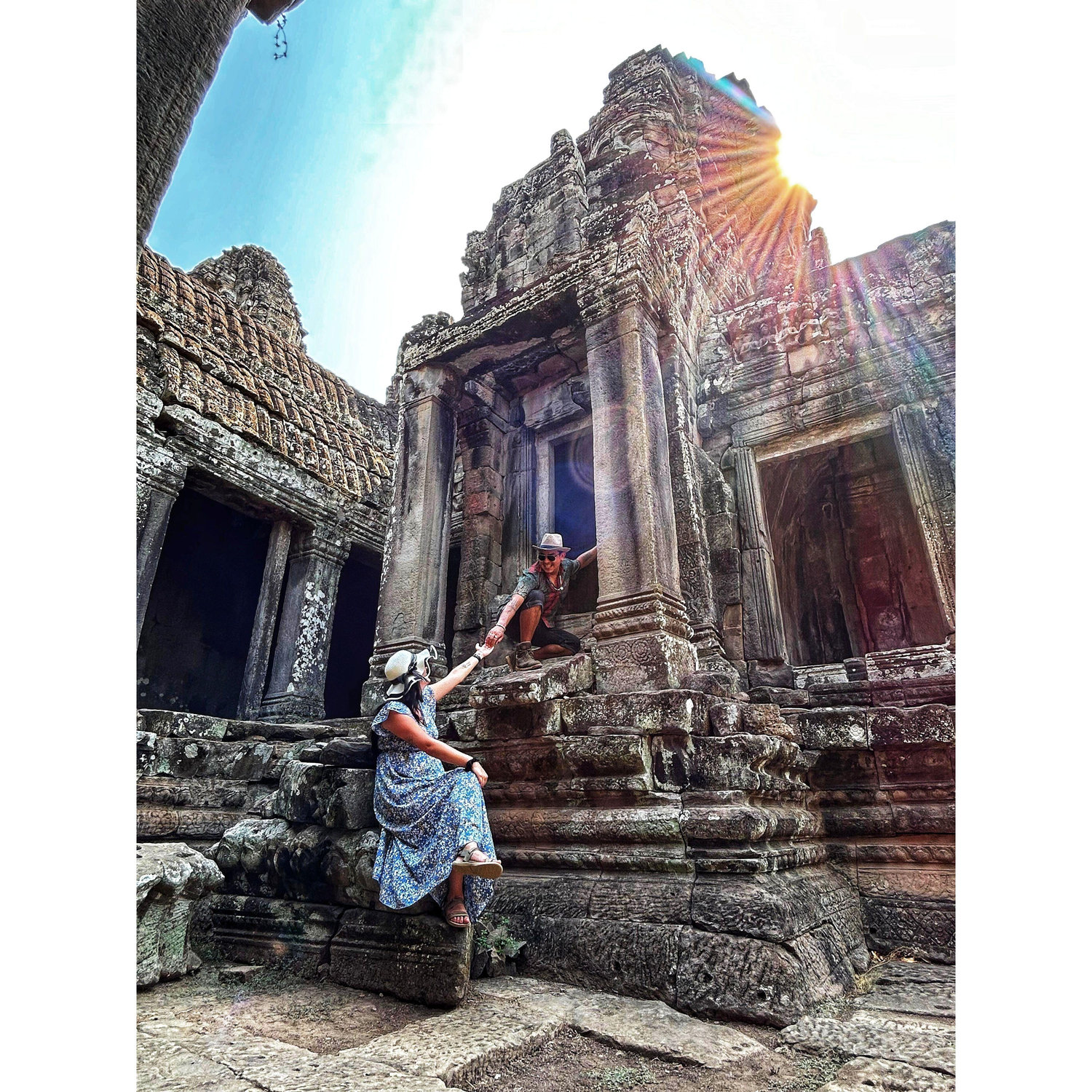 Angkor Wat in Cambodia.