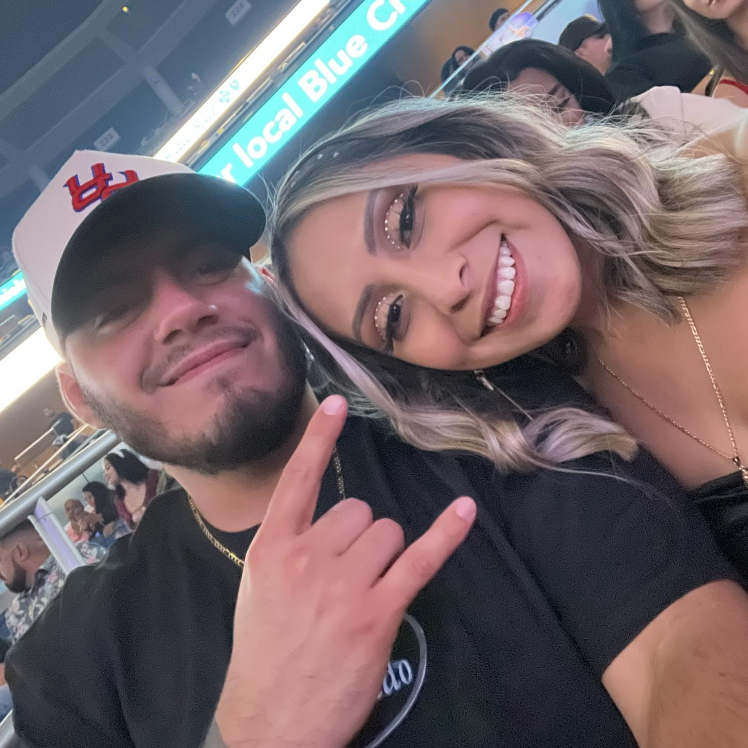 Our first Bad Bunny concert 🐰